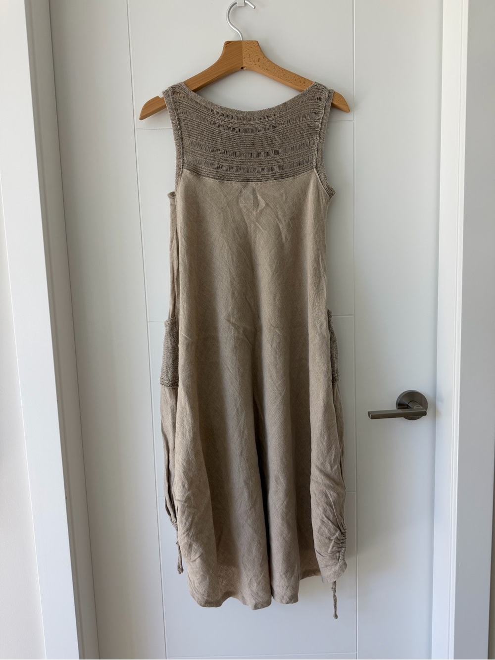 Beata Chrzanowska Artisan Linen Dress – Rare Designer Piece – 100% Linen Size S - Picture 10 of 13